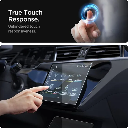 Vista 5 de Spigen Protector de pantalla mate para Q8 E-tron (2019-24), Q7 y Q8