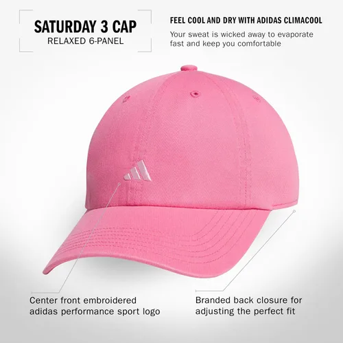Vista 149 de adidas Gorra ajustable relajada Saturday para mujer