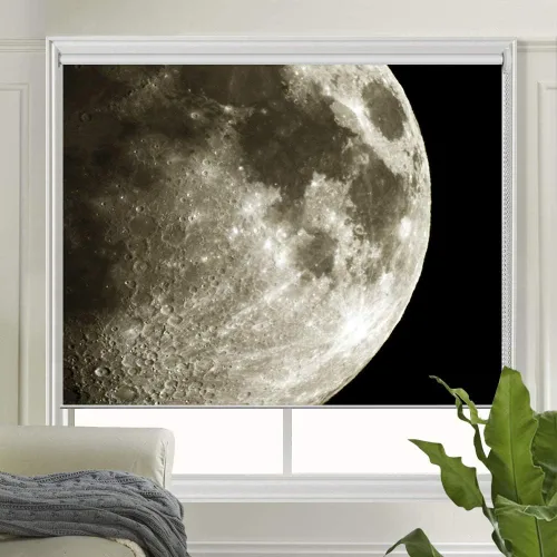 Vista 9 de LETAU - Persianas de ventana opacas, cortinas enrollables con protección UV impresa para el hogar, puerta, hotel, restaurante