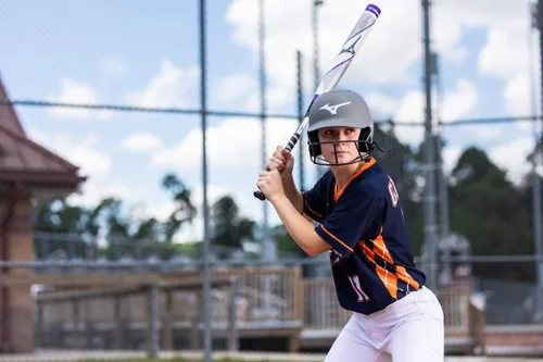 Vista 3 de Mizuno Casco de bateo de sóftbol F6 Fastpitch para adultos con máscara