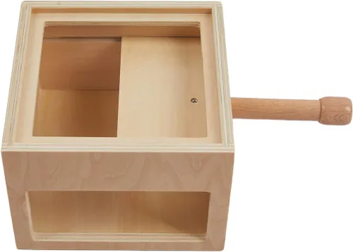 Vista 7 de Adena Montessori Juguetes Juego de clavijas de madera para contar del 1 al 10 con números, caja de clavijas y clavijas de volcar – Juguete educativo