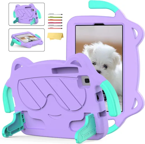 Vista 12 de Funda para tablet Walmart Onn de 7 pulgadas Gen 4 2024 (Modelo: 100135924), UUcovers con soporte de espuma EVA suave, soporte de espuma EVA suave