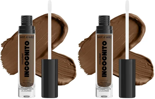 Vista 10 de wet n wild Mega Last Incognito 1114054 - Corrector líquido mate para todo el día