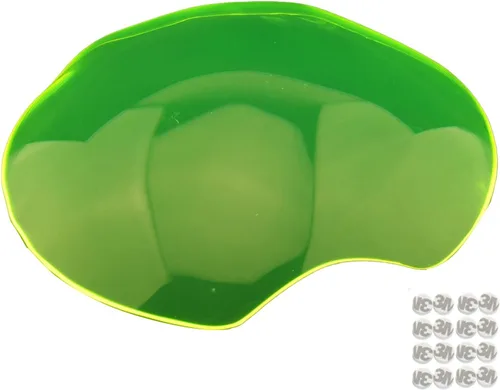 Vista 6 de Protector de lente de la pantalla de los faros delanteros para Ducati Monster 821 1200R 2014-2021 1 unids verde