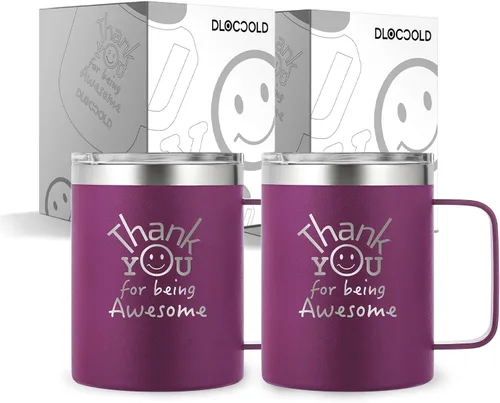 Vista 29 de DLOCCOLD Regalos de agradecimiento para hombres por ser impresionante taza para compañeros de trabajo, día de cumpleaños para mujeres