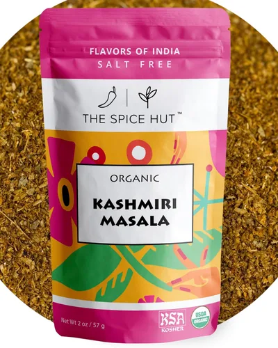 Vista 30 de Spice Hut - Condimento orgánico en polvo de curry a prisa por Spice Hut, sin sal, explosión de sabor indio para cualquier plato, especias masala