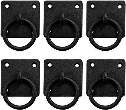 Vista 40 de Renovators Supply Manufacturing Manijas de Gabinete de 3 pulgadas de Hierro Forjado Negro Tiradores de Cajón Manijas Antiguas de Gabinete de Cocina
