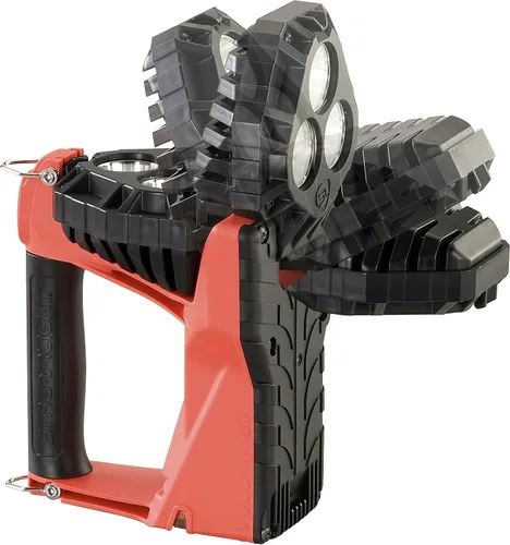 Vista 6 de Streamlight 44311 Vulcan 180 LED linterna recargable AC/DC cargador 1200 lúmenes, naranja - 1200 lúmenes