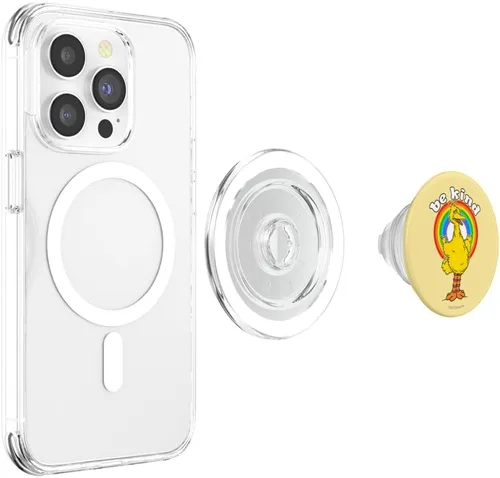 Vista 4 de Sesame Street Be Kind PopSockets MagSafe PopGrip para iPhone