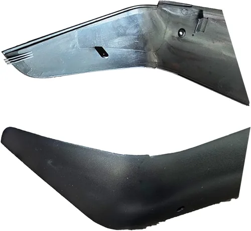 Vista 3 de Cubierta de brazo de espejo de puerta compatible con Freightliner Cascadia 2018-2023 lado del conductor (LH) negro
