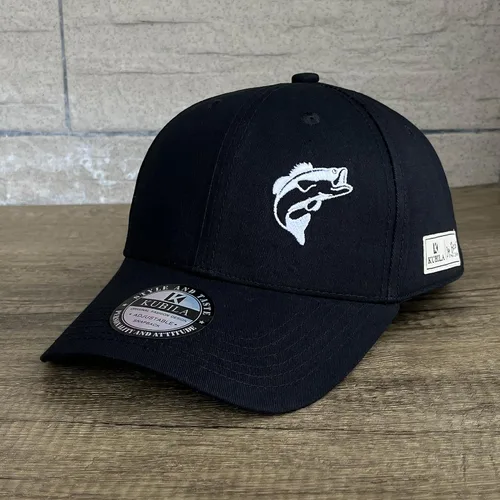Vista 15 de Sombreros de pez lubino para hombres y mujeres, regalos de pesca con mosca, gorra de béisbol para papá