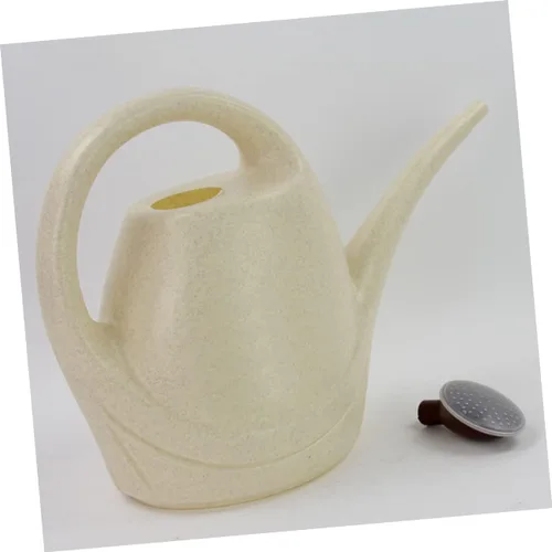 Vista 4 de GANAZONO Dispositivo de riego largo para plantas de caño largo, maceta de plástico beige de 3,5 l para plantas de interior/exterior