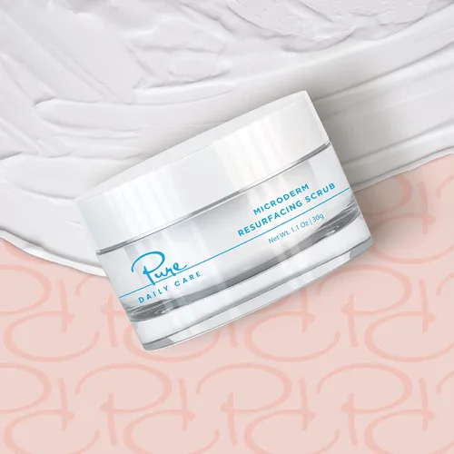 Vista 3 de MicroDerm Exfoliante Exfoliante Cristales Pulidos En Casa MicroDermoabrasión Vitamina A y E Squalane