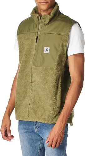 Vista 2 de Carhartt Chaleco de vellón Yukon Extremes Wind Fighter para hombre Verde -Oliva