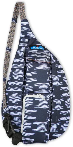 Vista 26 de KAVU - Mini bolsa de cuerda Chispa azul