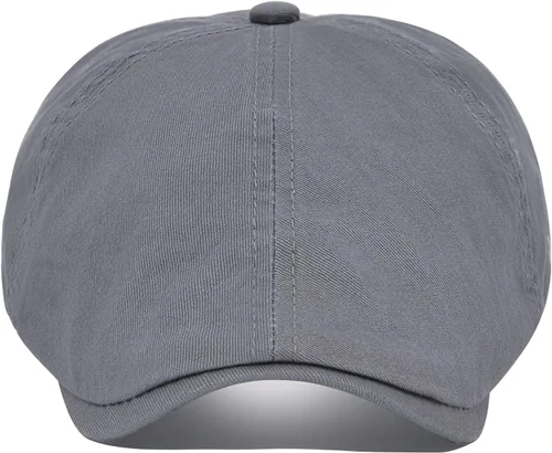 Vista 2 de VOBOOM Algodón Lavado Gorra Plana Cabbie Sombrero Gatsby Ivy Irish Hunting Newsboy