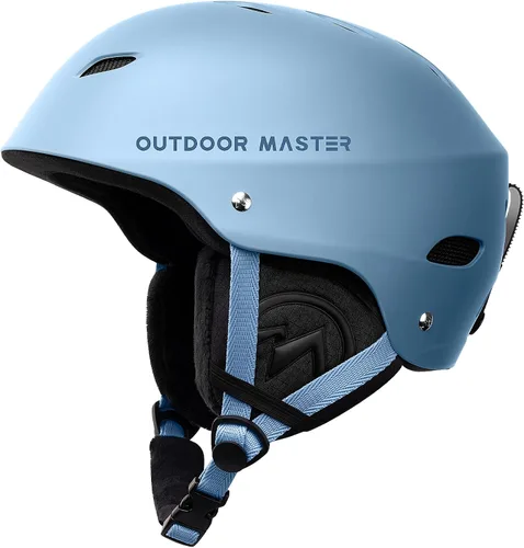 Vista 15 de OutdoorMaster Kelvin - Casco de esquí y snowboard para hombres, mujeres y jóvenes Adjustable Dial Fit Snow Helmet with ASTM Certified,14 Vents for