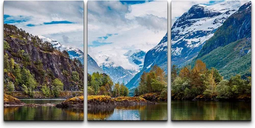 Vista 55 de wall26 Lienzo enmarcado para pared, juego de arte debajo de los tallos de bambú verde, naturaleza, desierto, fotografía, realismo, contemporáneo