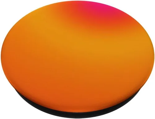 Vista 2 de PopGrip intercambiable Aura PopSockets rosa naranja