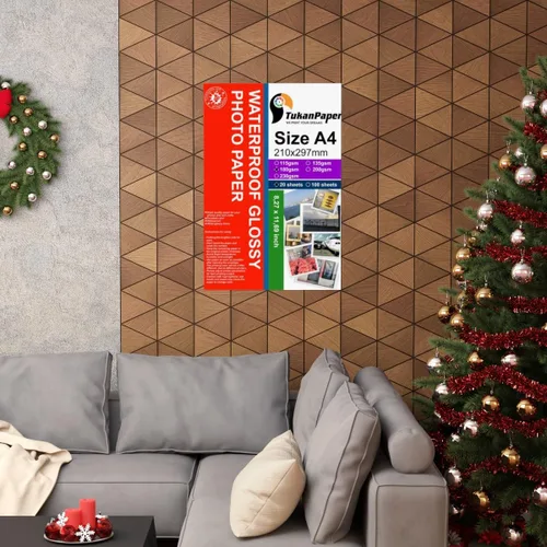 Vista 4 de Papel blanco brillante para fotografía 8.3"x11.7" tamaño A4 20 hojas peso 180gsm. Se seca rápidamente los mejores colores de acabado y la impresión