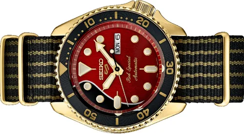 Vista 3 de Seiko 5 Sports Limited Edition - Reloj Brian May Red Special II SRPH80K1