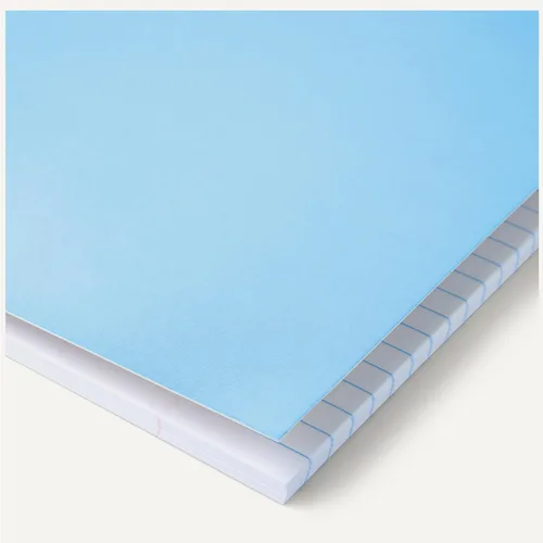 Vista 3 de Amazon Basics Cuadernos espirales con rayas universitarias, 70 hojas, 10.5 x 8 pulgadas, páginas perforadas, colores sólidos pastel surtidos
