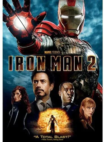 Vista 4 de Marvel's Iron Man One 1 Two 2 Three 3 Complete 3 DVD Movie Set Includes Iron Man Decal