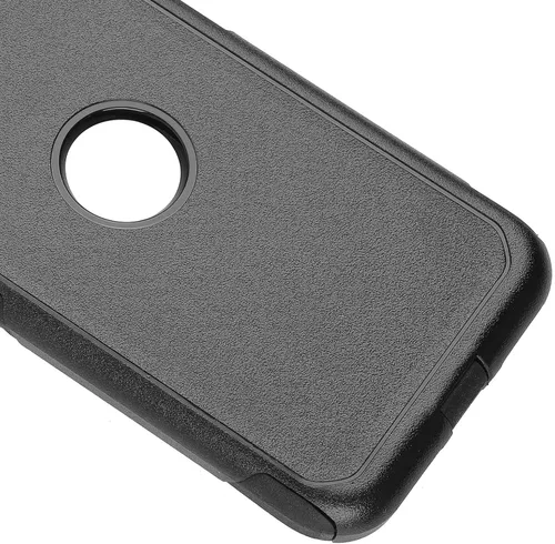 Vista 8 de Funda de teléfono para iPhone SE 2020/2022 de 2 capas resistente a prueba de golpes, con bolsillos, a prueba de caídas, para iPhone SE 3ª y 2ª Negro