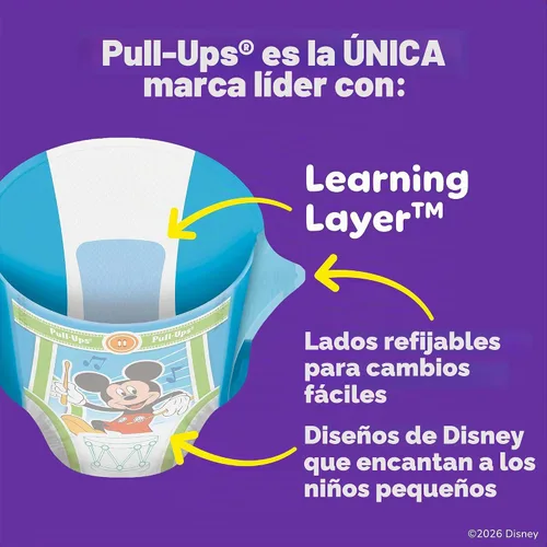 Vista 4 de Pull-Ups – Pañales de entrenamiento para niño, talla 2T-3T, ropa interior de entrenamiento (16-34 lbs), 23