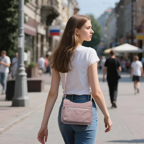 Vista 6 de ETidy Large Crossbody Bag For Women Waterproof Lightweight Casual Shoulder Handbag Purse