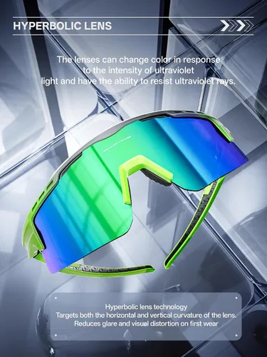 Vista 4 de KAPVOE Gafas de sol polarizadas para ciclismo y deportes, para hombres y mujeres, UV400 MTB para bicicleta de montaña con 3 lentes K75