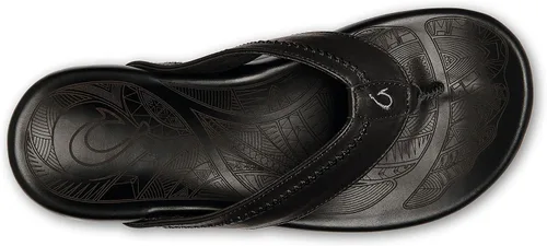 Vista 2 de Nuevo Olukai para hombre hiapo sandalia piel suave