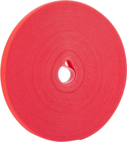 Vista 8 de Bridas de cables de sujeción reutilizables de 1/2 pulgada Cinta de gancho y bucle de doble cara Cinta de gestión de cables (azul 25 yardas)