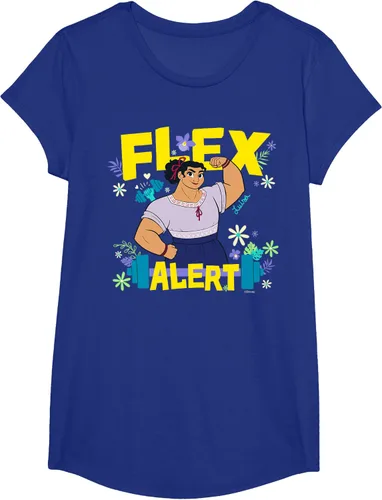 Vista 23 de Disney Encanto Luisa Madrigal Flex Alert Camiseta, Negro