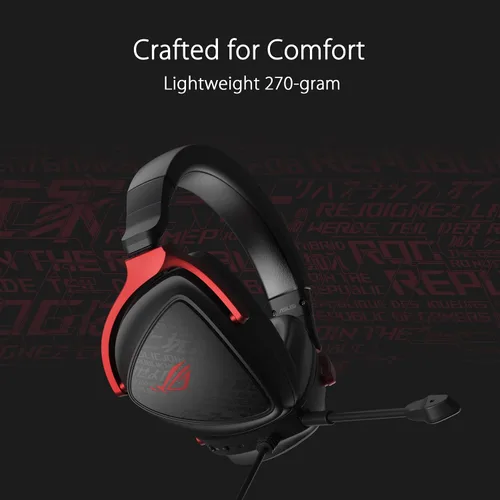 Vista 4 de ASUS ROG Delta S Core - Auriculares para juegos con cable ligero de 952oz sonido envolvente 71 controladores de 1969in micrófono certificado Discord