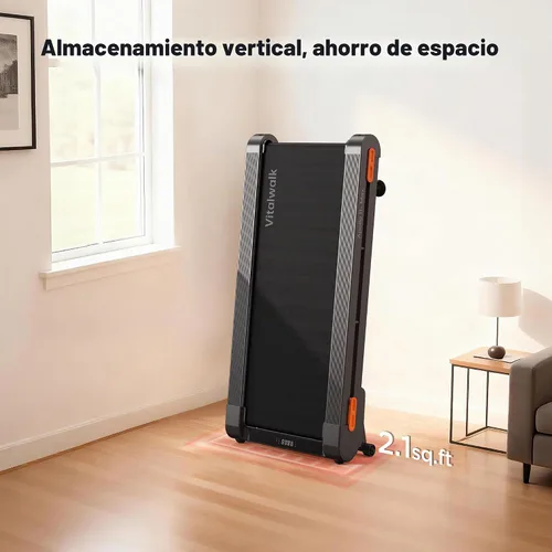 Vista 4 de Vitalwalk Walking Pad with Incline 20%/12% Auto Treadmills for Home Small