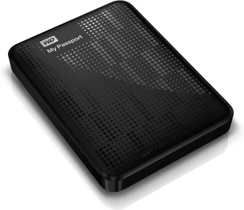 Vista 3 de Western Digital My Passport disco duro portátil, Negro