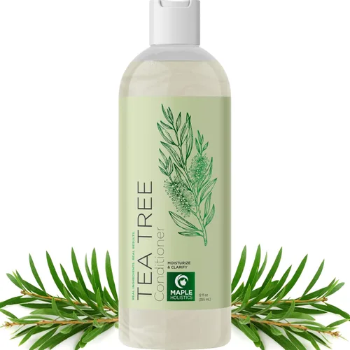 Vista 11 de Acondicionador Maple Holistics de aceite de árbol de té, para el cuidado del color, la resequedad y la caspa, y un tratamiento para el cabello