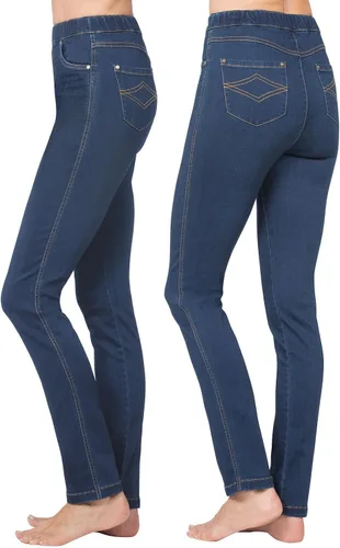 Vista 2 de PajamaJeans Jeans de cintura alta - Jeans con curvas para mujer