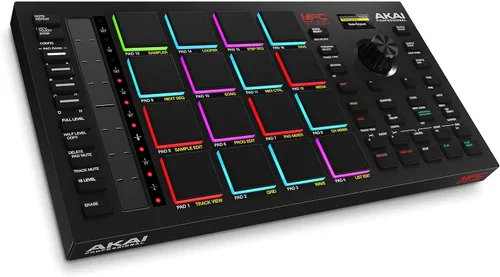 Vista 7 de AKAI Professional MPD218 - Controlador MIDI alimentado por USB con 16 almohadillas de tambor MPC, 6 perillas asignables, botones de repetición