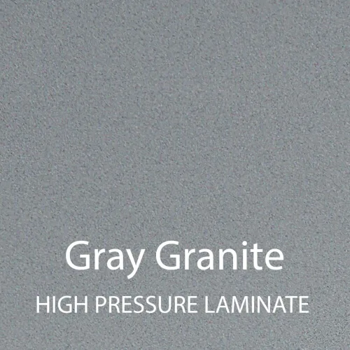 Vista 5 de Correll Escritorio para computadora de 24 x 48 pulgadas, altura ajustable (21 a 29 pulgadas), parte superior laminada de granito gris de alta