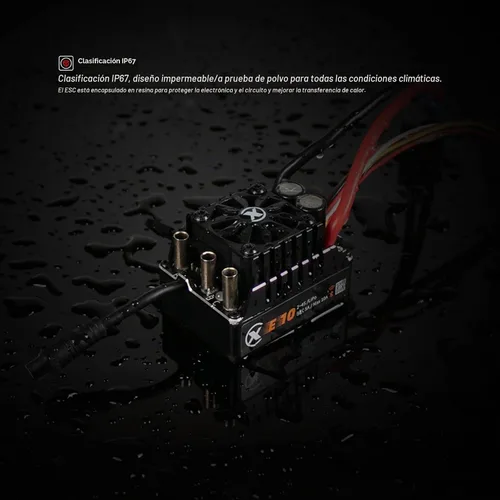 Vista 7 de XC E10 Sensored ESC sin escobillas para 1/10 RC Car,2-4S 140A