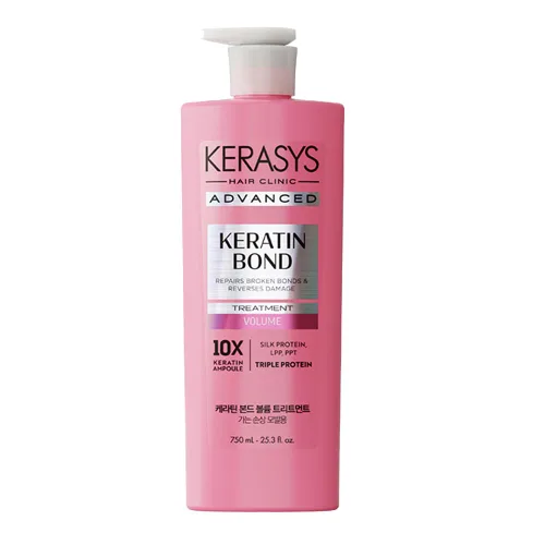 Vista 9 de Kerasys Advanced Keratin Bond Treatment 20.2 fl oz / 20.3 fl oz (reparación profunda)