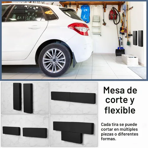Vista 6 de Newwiee Paquete de 8 Protectores de Pared de Garaje, Parachoques de Garaje para Estacionamiento de Automóvil Protector de Pared Anticolisión