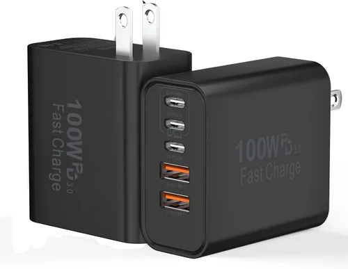 Vista 8 de Bloques de carga USB C, cargador súper rápido USB tipo C para iPhone 18 Pro 2-Blanco