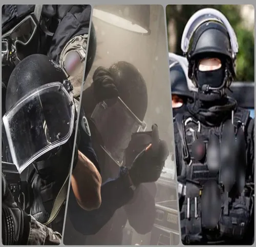 Vista 8 de Casco táctico ACH Airsoft con visera transparente de cara completa, protector protector MICH 2000 modo para paintball al aire libre CS Wargame