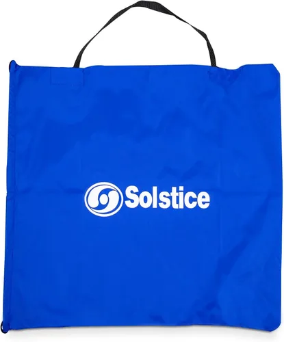 Vista 7 de Balsa inflable a rayas para piscina, sofá y sala de estar, 70 pulgadas, color blanco y azul