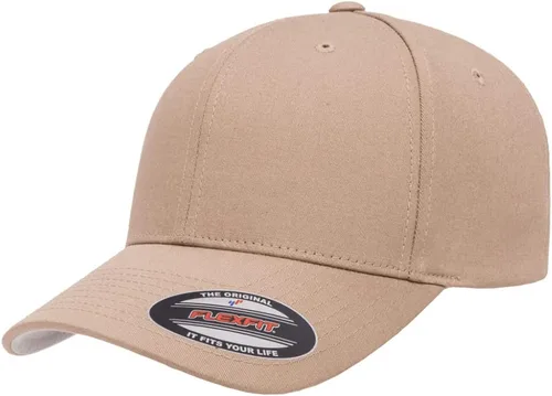 Vista 36 de Flexfit 5001 - Gorra de béisbol de sarga de algodón, 6 paneles Negro