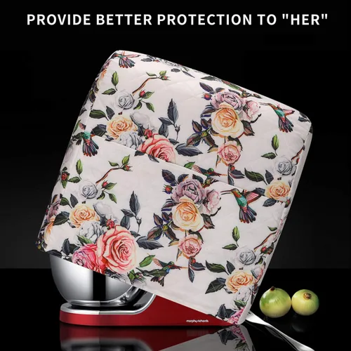 Vista 7 de KitchenAid - Funda para batidora, soporte de cocina compatible con mezcladores KitchenAid Hamilton de 5 a 8 cuartos de galón, funda acolchada