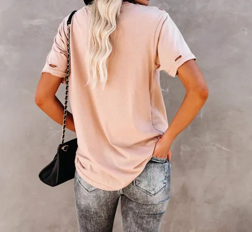 Vista 6 de INFITTY - Camiseta estampada de manga corta para mujer, básica, informal, para verano, diseño de relámpago y leopardo